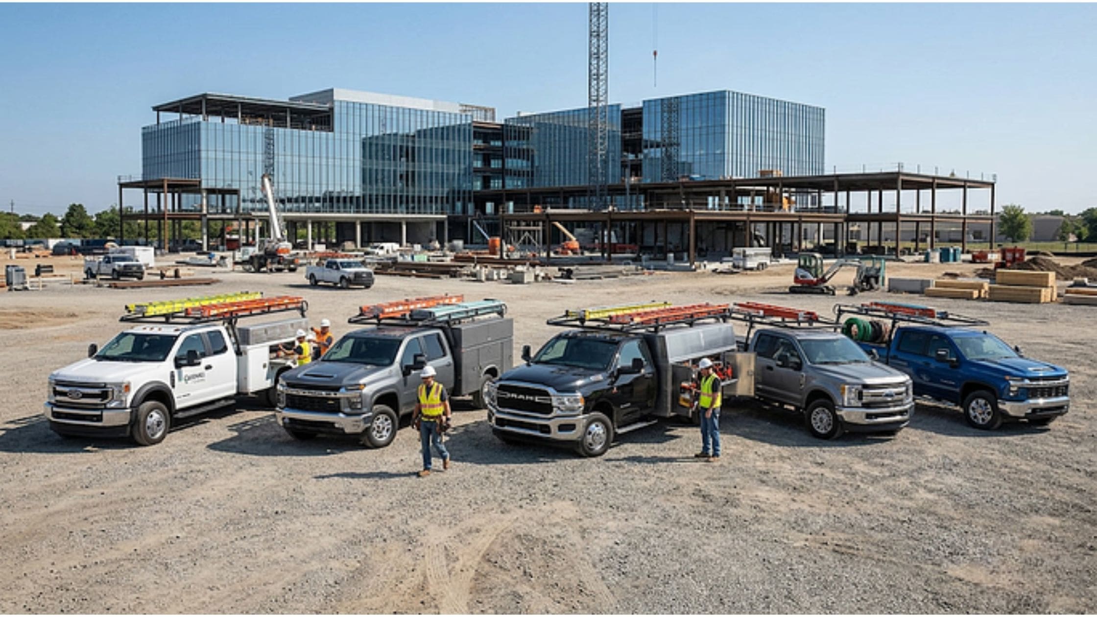 Construction Work Trucks Leasing